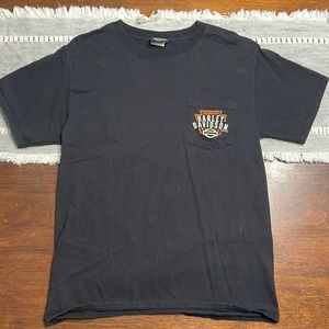 Harley Davidson womens short sleeve t shirt, Avalanche HD Colorado, Medium